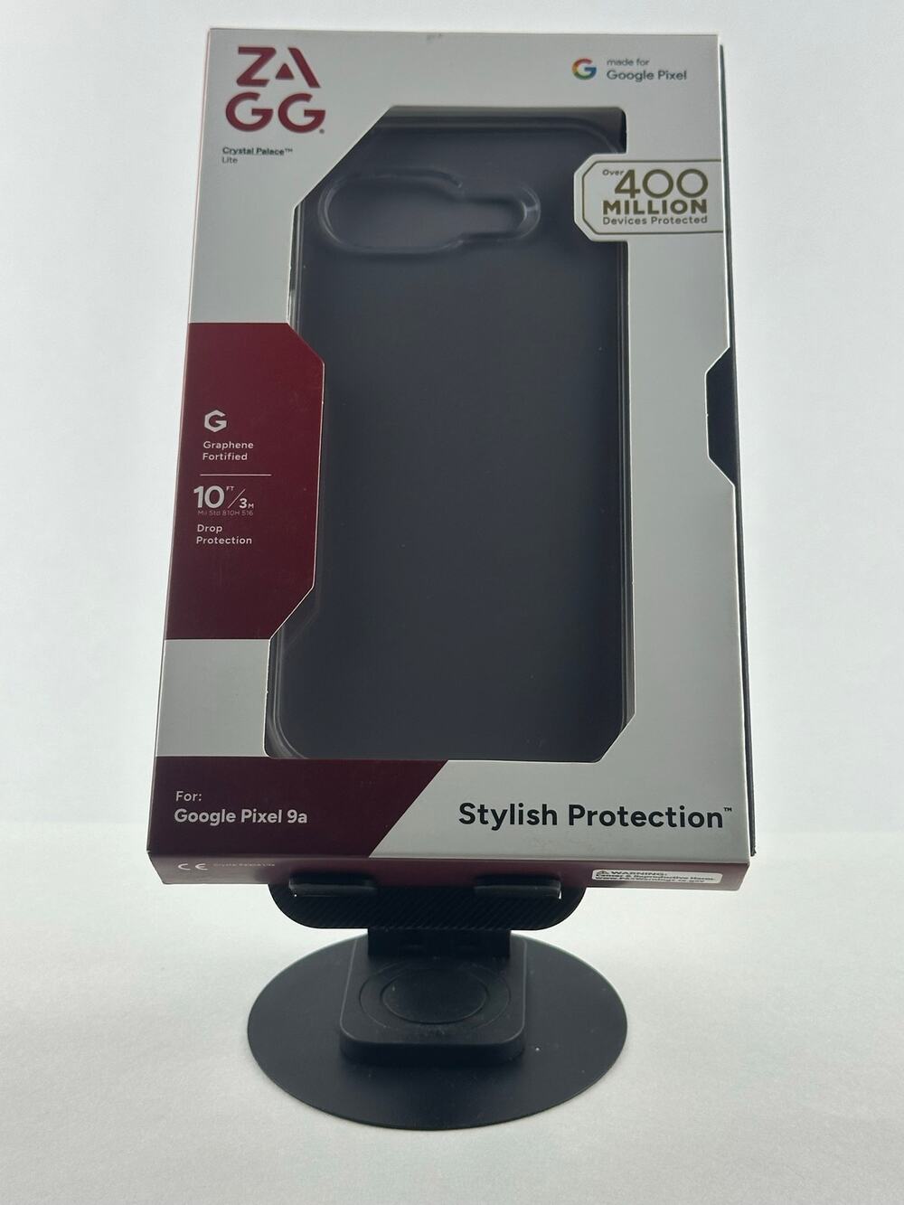 Zagg Crystal Palace Lite Google Pixel 9a Clear Case NWT